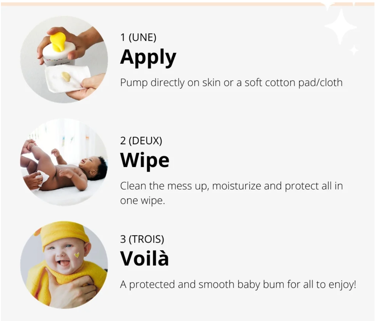 Organic French Diapering Lotion - Everyday Pump Bottle - 8 oz