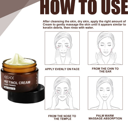 EELHOE Retinol Anti Aging Wrinkle Removal Skin Firming Cream