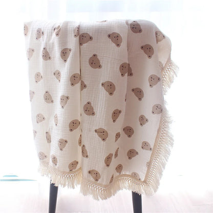 Organic Baby Blankets - Teddy Bear Collection